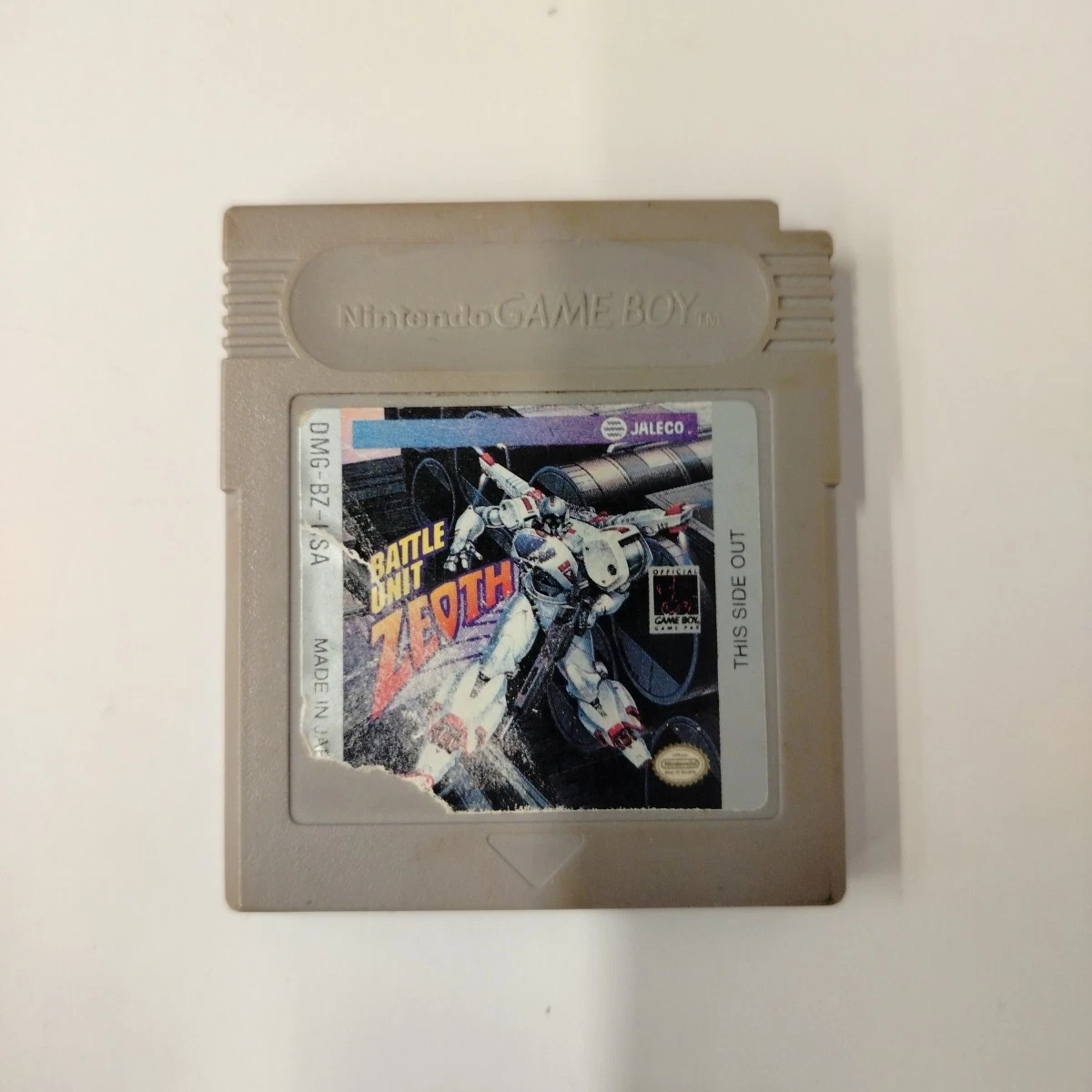 Battle Unit Zeoth Game Boy Nintendo GB Solo Cartuccia Loose